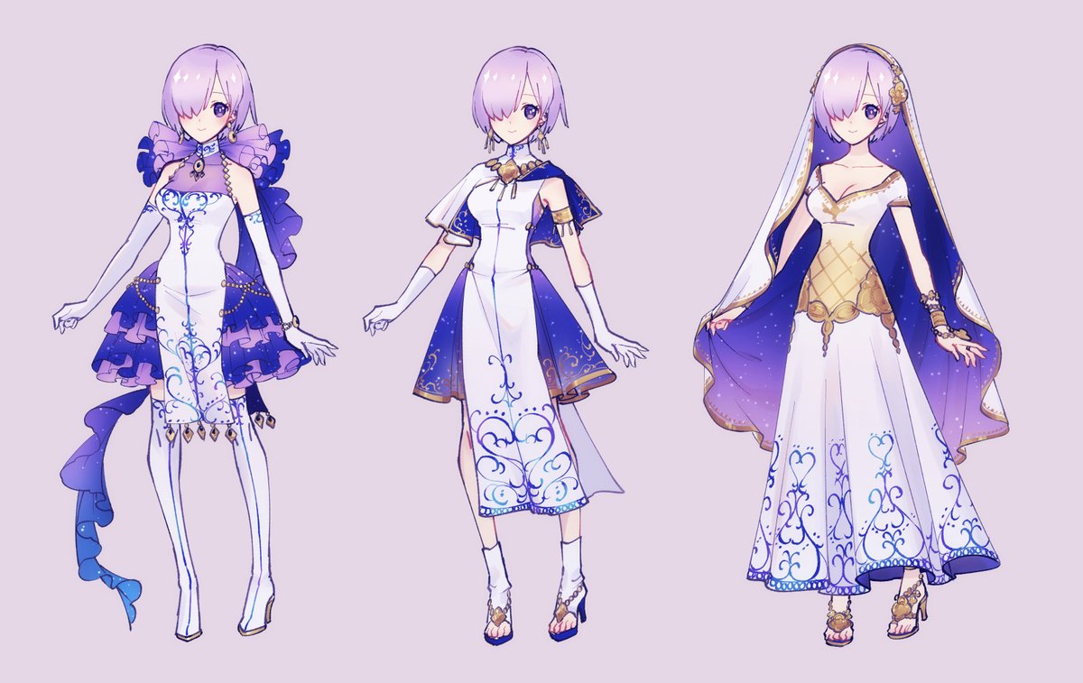 Fgo マシュのアルジュナ風ドレスお着替え3種らくがき パーティー色強めドレス 第三再臨 Azkのイラスト Fgo マシュのアルジュナ風ドレスお着替え3種らくがき パーティー色強めドレス 第三再臨 Azkのイラスト