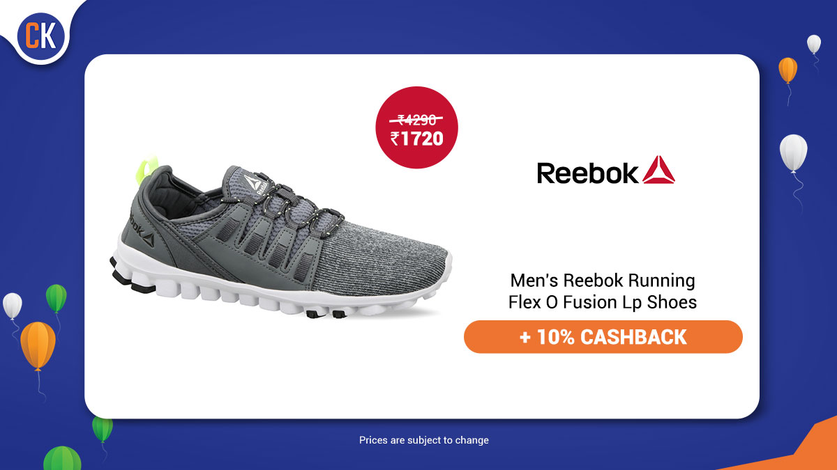 men's reebok running flex o fusion lp shoes