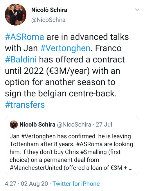 A lesson for all aspiring 'transfer experts': If you keep copying and pasting every transfer rumour as your own, you may eventually stumble on the truth.