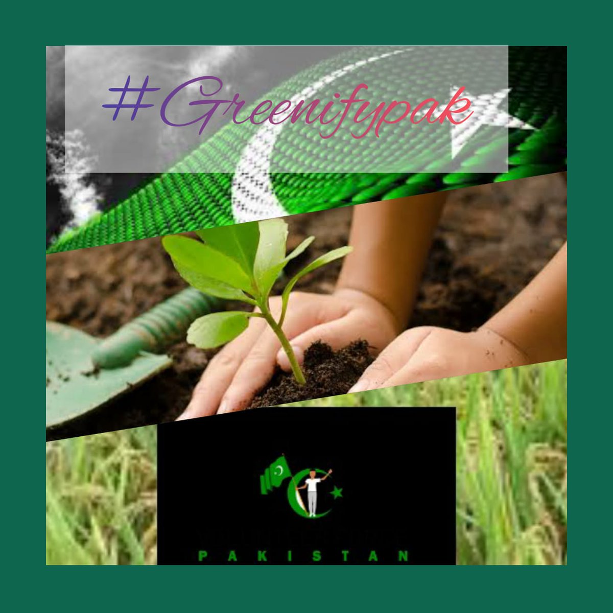 Even if I knew that tomorrow the world would go to pieces, I would still plant my apple tree.
@vforcepakistan
#GreenifyPak