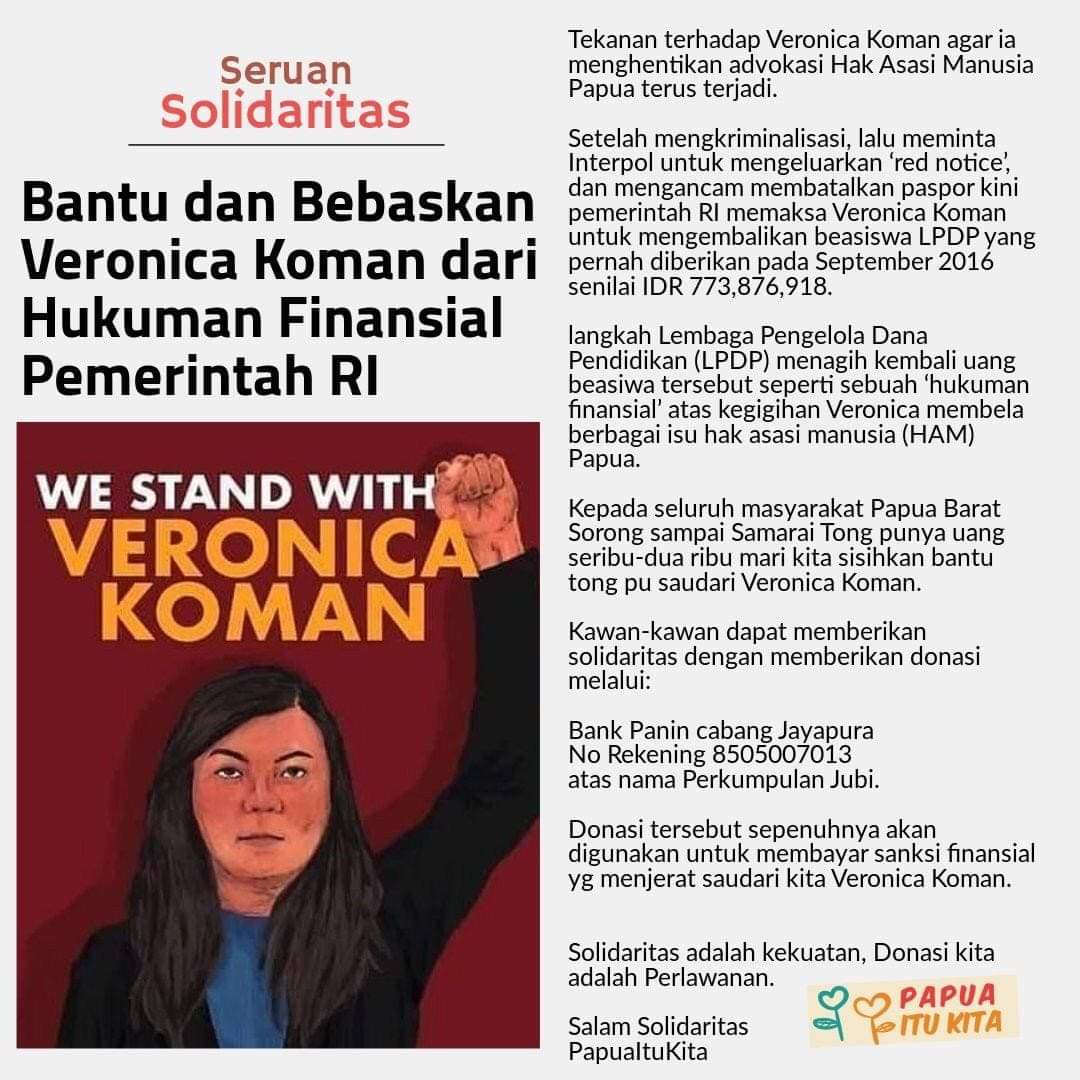 StrackyYally's tweet photo. Ayo kita ngamen dijalan jalan buat orang kami.

Kawan tergerak hati untuk nya.

#VeronicaKoman tidak sendirian
#FWP https://t.co/cCwlIjmOJC