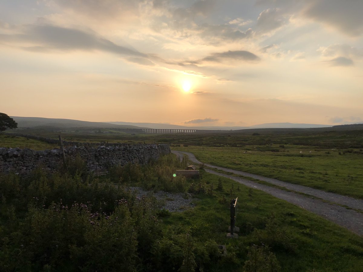 Ribbleshead viaduct sunrise shot. Taking on the <a href="/Yorkshire3Peaks/">Yorkshire 3 Peaks</a>. 

#keeponplodding