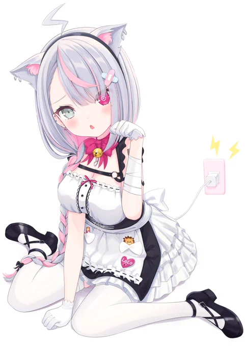 ロロちゃん配信デビュー1か月おめでとうございます🎉⚡

#ロロの充電 