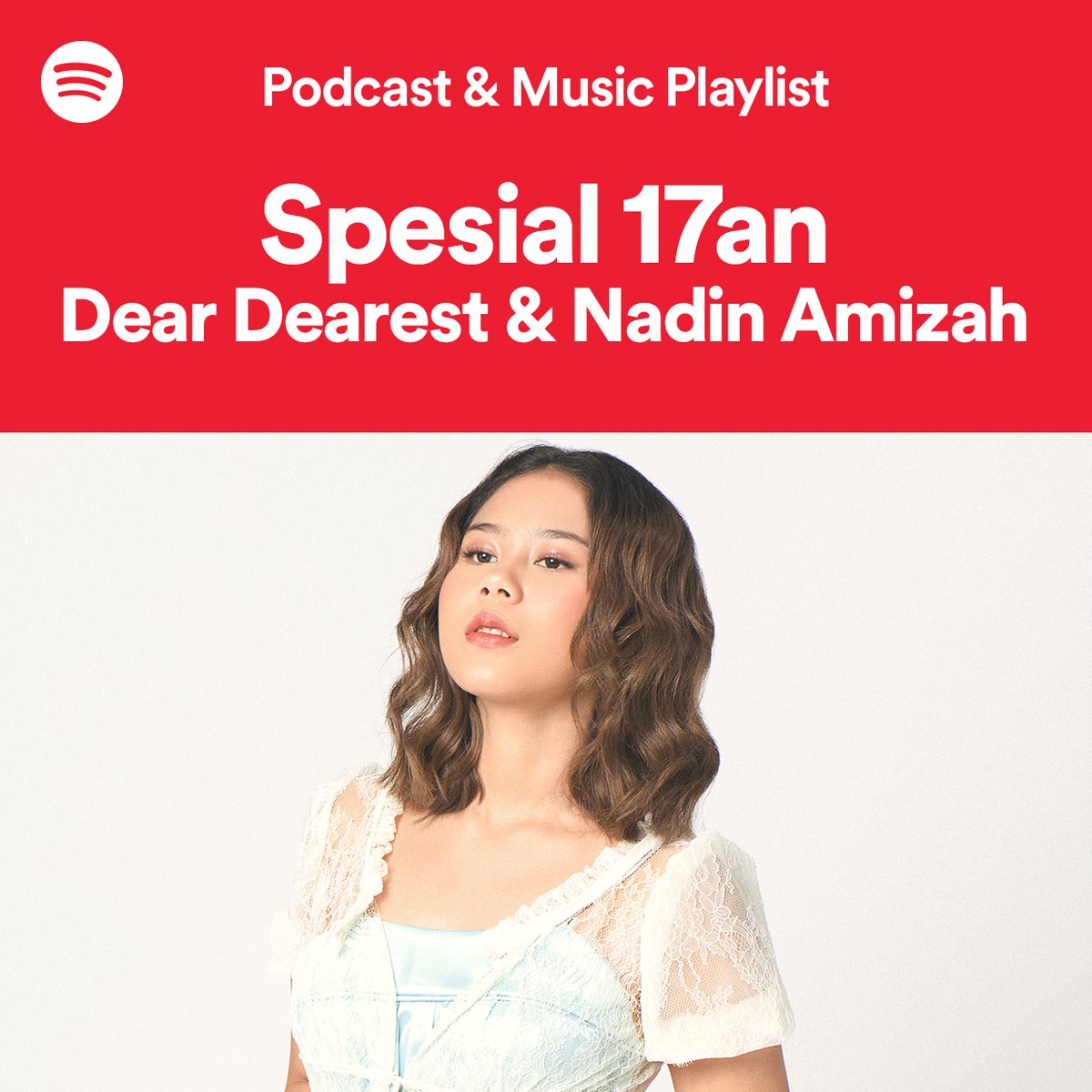 SpotifyID's tweet photo. Yuk, rayakan Hari Kemerdekaan bareng playlist "Spesial 17an" di mana podcast @maknatalks, #DESTAnyaSiapa? dan #DearDearest bertemu @raisa6690, @rahasiabulan, @mynameisrossa, dan @yoviewidianto!
Cari "Spesial 17an" di Spotifymu mulai 17 Agustus ini ya! #SpotifySpesial17an https://t.co/rhMRuX8OgP