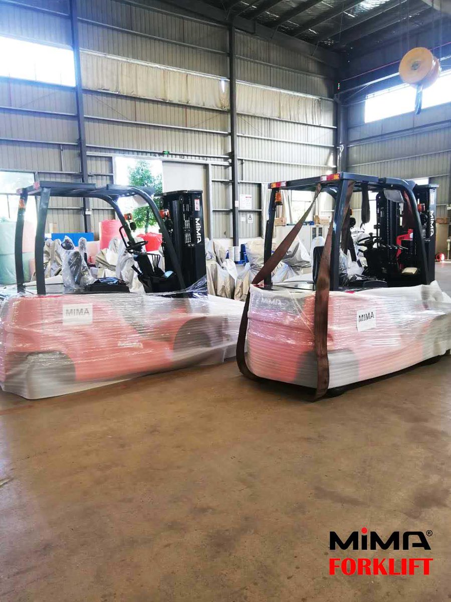 MimaRachel's tweet photo. A busy day again!
MiMA electric pallet truck and forklifts will serve their new owner in South Asia.
#forklift #pallettruck #electricforklift #warehouseequipment #MHE https://t.co/6kvpoRNOPX