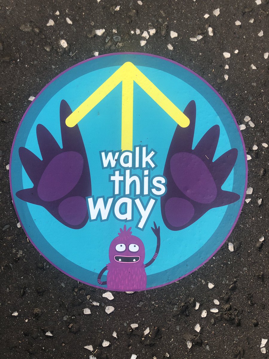 P1, P2 and P3 we can’t wait to see you this morning 😁 Follow the monster feet and look out for your stones on your way in 👀 ❤️