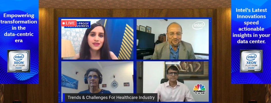 Intel India (@intelindia) on Twitter photo We’re thrilled to announce our next conversation on ‘Digital transformation in Healthcare’ between <a href="/meenaganesh/">Meena Ganesh</a>, <a href="/PrakashMallya/">Prakash Mallya</a> & <a href="/dileepmangsuli/">Dileep Mangsuli</a> on how India is ready to bring in the next wave in Digital Healthcare. Watch the #FutureProofBusiness event. <a href="/CNBCTV18News/">CNBC-TV18</a> We’re thrilled to announce our next conversation on ‘Digital transformation in Healthcare’ between <a href="/meenaganesh/">Meena Ganesh</a>, <a href="/PrakashMallya/">Prakash Mallya</a> & <a href="/dileepmangsuli/">Dileep Mangsuli</a> on how India is ready to bring in the next wave in Digital Healthcare. Watch the #FutureProofBusiness event. <a href="/CNBCTV18News/">CNBC-TV18</a>