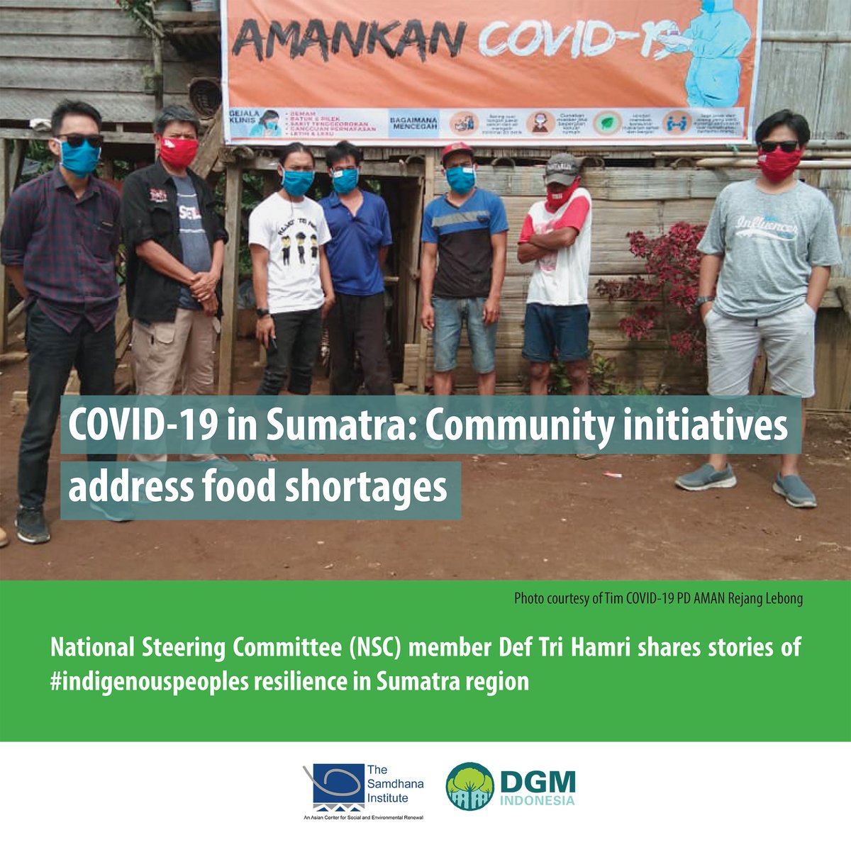 via <a href="/dgm_global/">DGM Global</a> 

National Steering Committee (NSC) member Def Tri Hamri shares stories of #indigenouspeoples resilience in Sumatra region in a recent blog ➡️ bit.ly/3kui6IK