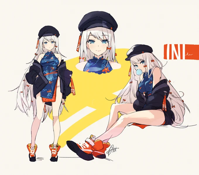 今朝夢に出てきたVtuberちゃんをスケッチしてみたΦ('ω')

チャイナドレスをアレンジした服を着てて、本業の傍ら配信してる感じの子でした?イニちゃん。 