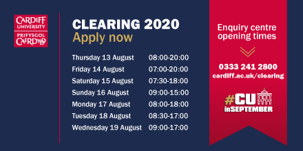 CUHealthSci's tweet photo. Our clearing lines are now OPEN!  👉☎️ Call us on  0333 241 2800 https://t.co/hr33jfqHY6