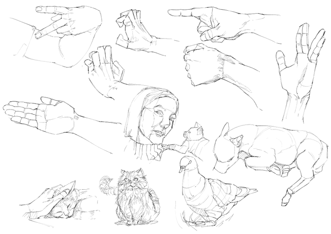 クイックスケッチでお茶を濁す 