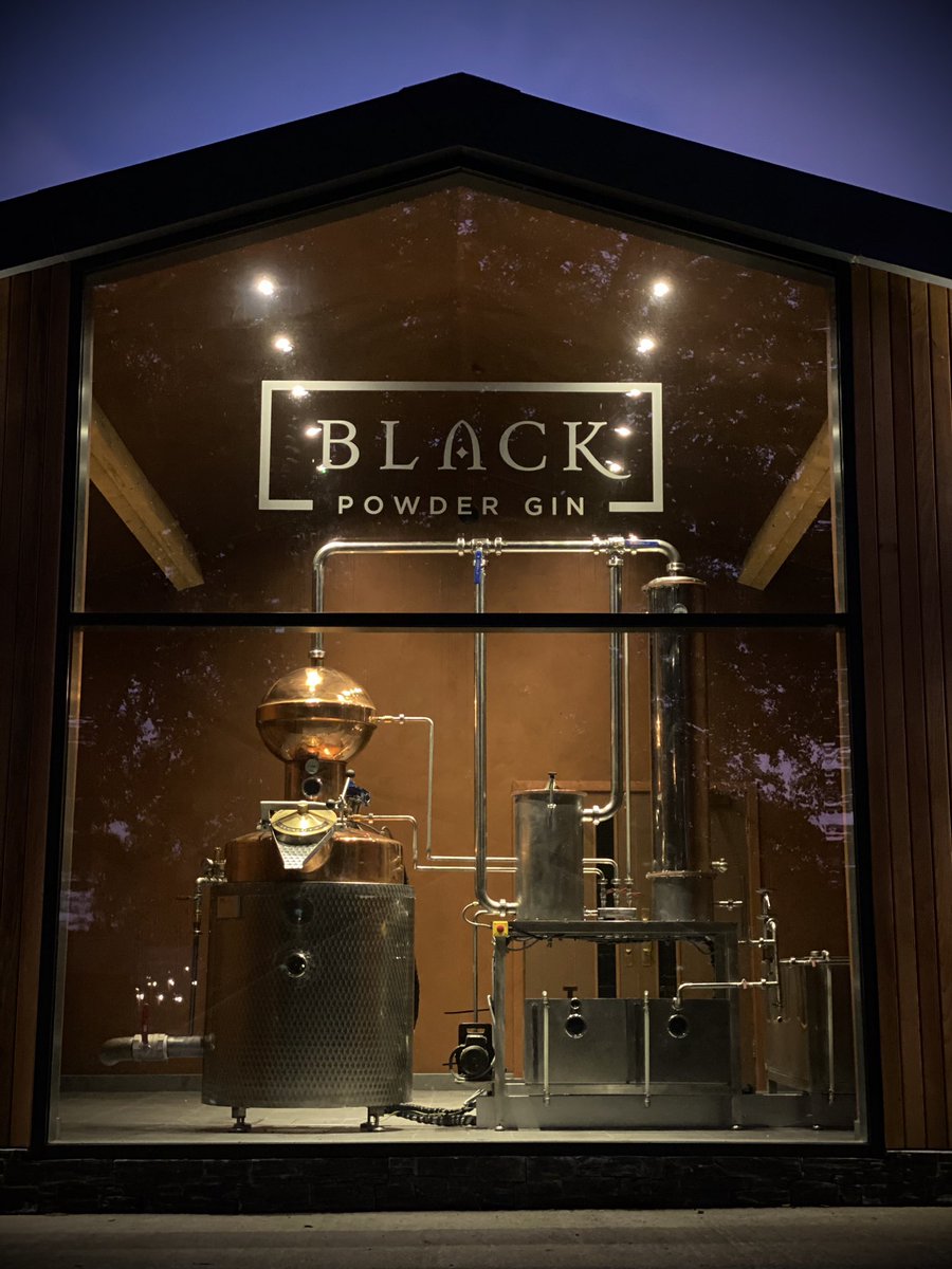 blackpowdergin's tweet image. Here she is folks, Eliza Grace our 500 litre still manufactured by Desstill Uk. We can’t wait to fire her up and to open our doors once again to the public but this time to some very special distillery tours!
#naturallyspirited