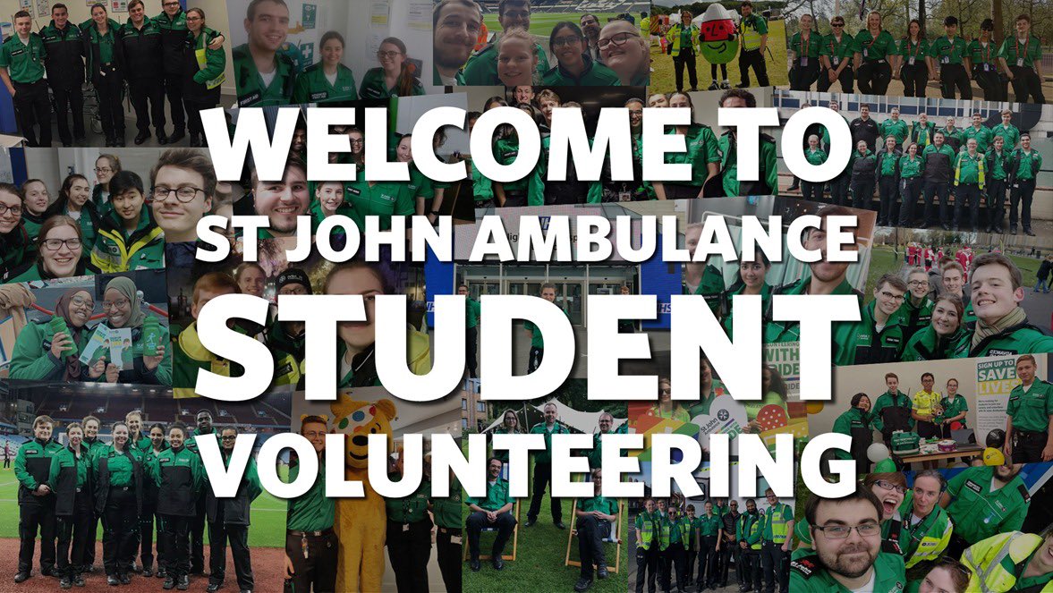 Congratulations on your #ALevelResults, and welcome to St John Ambulance Student Volunteering! 🥳

Our team will be online all day to answer your questions about First Aid Societies and volunteering during your studies. 

Let us know your questions below! 👇💚 #SJAStudents