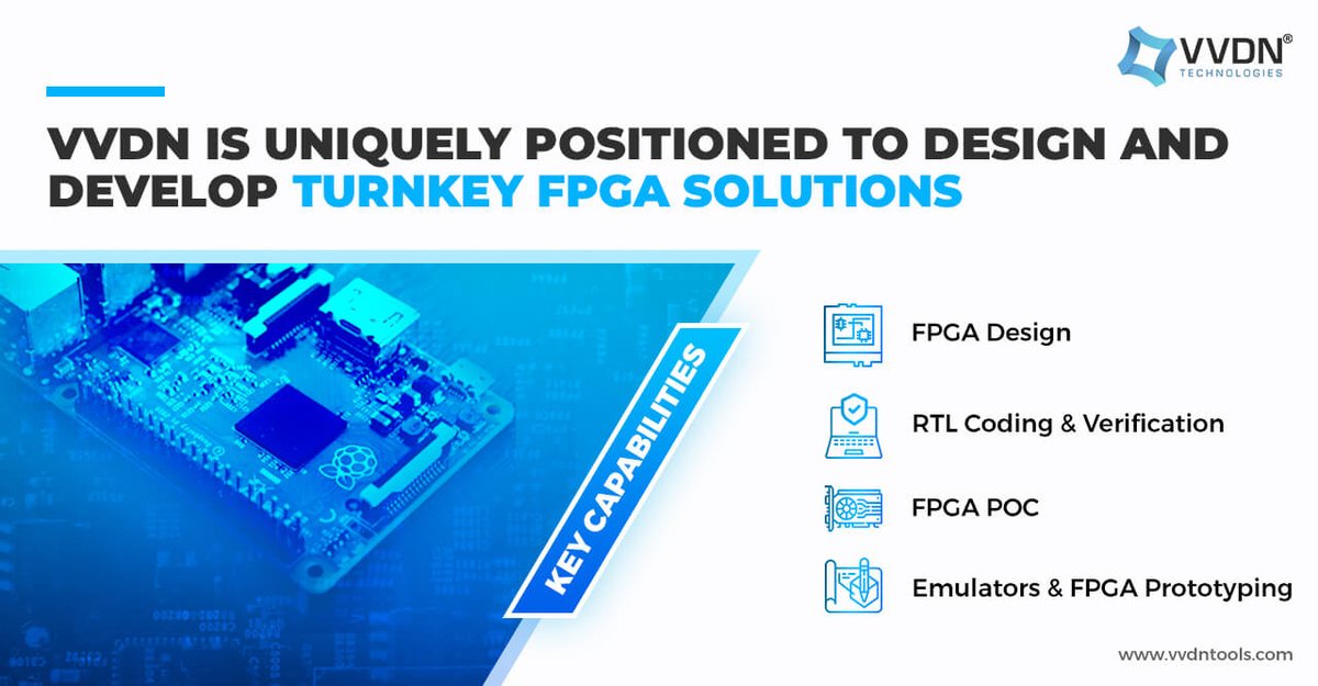 vvdn_tech's tweet image. With a strong legacy of 12+ years in FPGA space, @vvdn_tech holds rich experience and expertise in providing turnkey FPGA Design Services bit.ly/2LAbQjL

#vvdntech #techbology #engineering #productengineering #fpga #fpgadesign #fpgasolution #pcbdesign #designservices