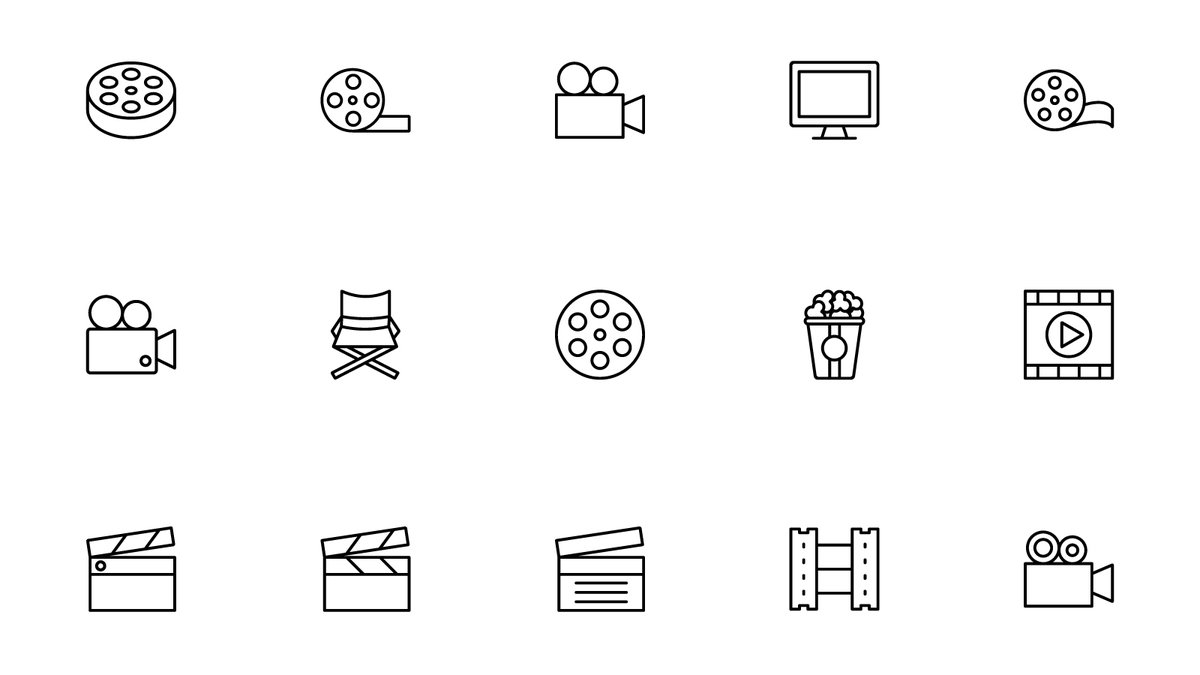 fair_icon's tweet image. 15 cinema line icons pack include  camera, camera shutter, Camera vector, Cinema tickets, Clapboard, clapper, clapperboard, film flap, film stip, film tickets, hd camera, hd video camera, lens, movie tickets, shooting camer Film  #camera #camerashutter iconfair.com/icons/free-cin…