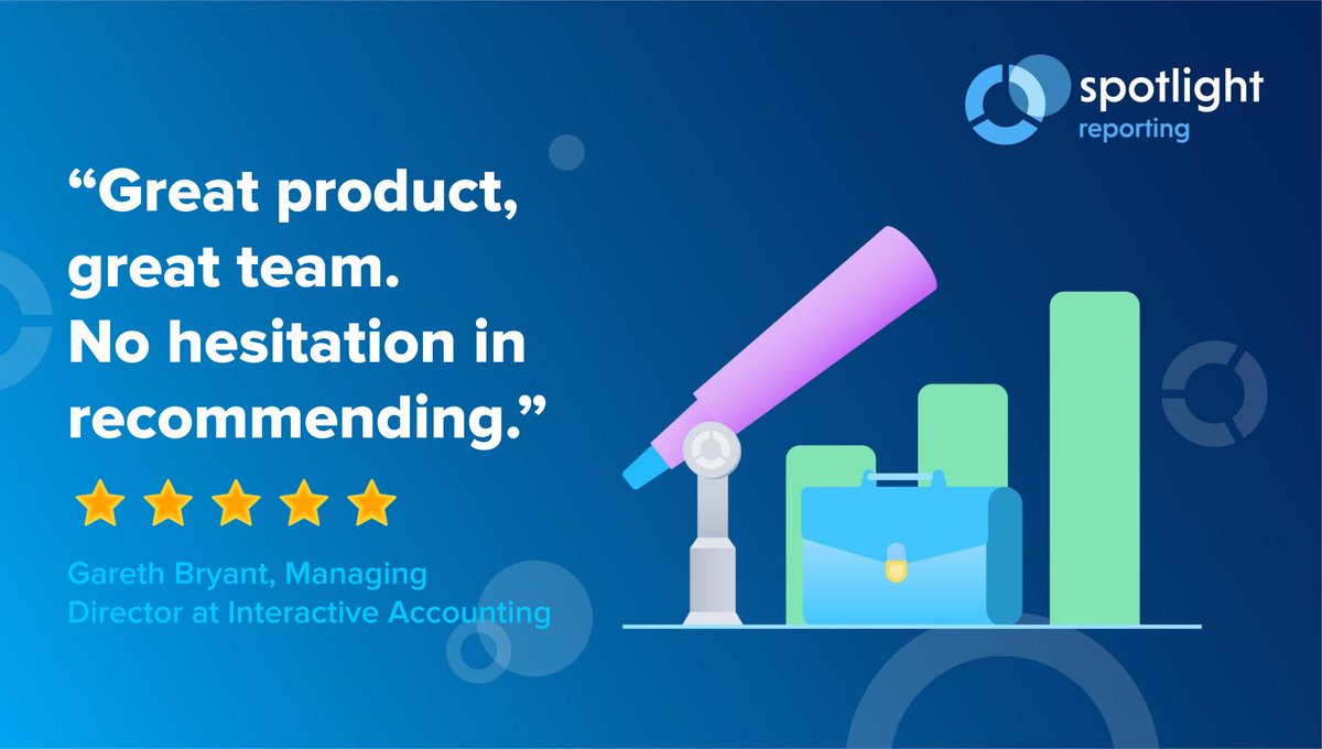 spotlightrep's tweet photo. βββββ So many great examples in this case study with @GarethMBryant from @interactiveaccg! They're leveraging Spotlight tools to increase revenue, growth, and save time. Details here: https://t.co/0Ha2dDBhh0
#spotlightreporting #spotlightfeedback https://t.co/OaEmIjQKom
