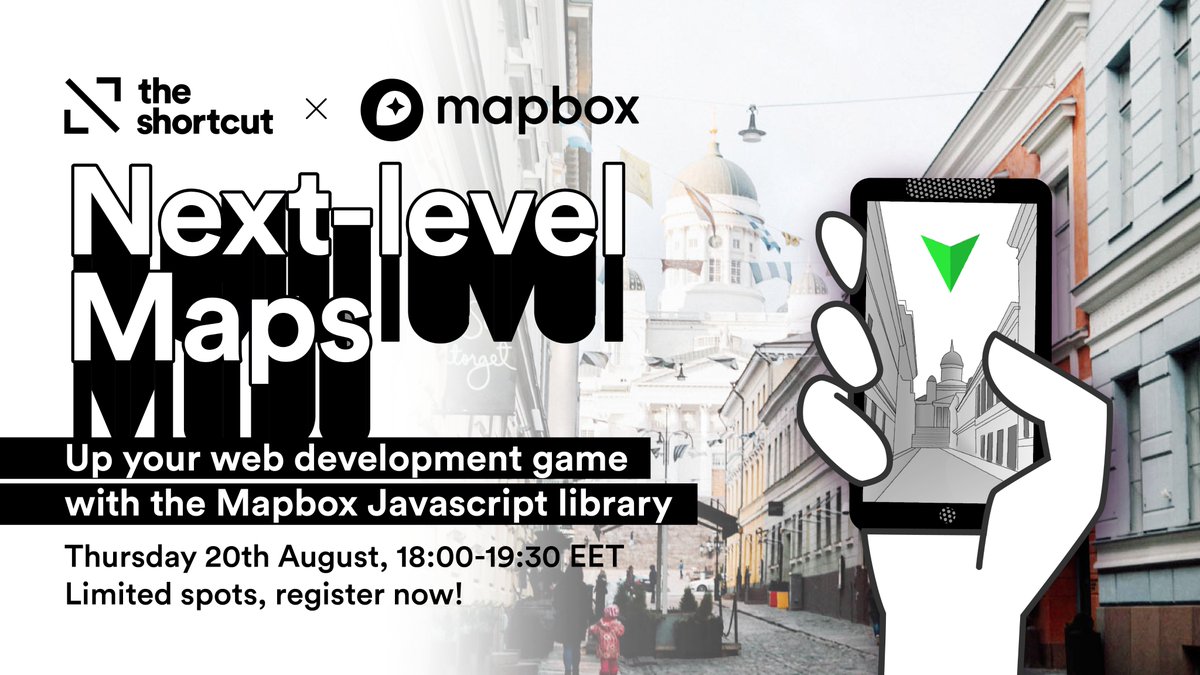 theshortcutorg's tweet image. The Shortcut is teaming up with @Mapbox to introduce their cutting-edge mapping tools and help you step up your web development game with the Mapbox JavaScript library.
Sign up here - bit.ly/3fJ1Pwc
#mapbox #javascriptlibraries #onlineevents