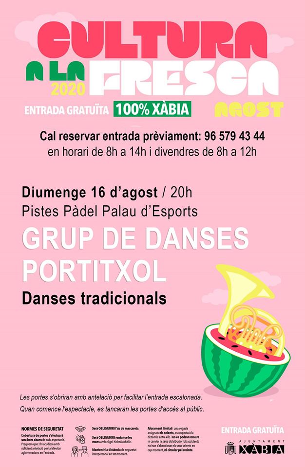 XabiaPort's tweet photo. Este domingo en #XàbiaPort vamos a poder disfrutar de los bailes tradicionales de la mano de Grup de Danses Portitxol. Lo único que debéis hacer es reservar 📞 la asistencia con anterioridad. Tenéis los datos de contacto en la imagen ⬇️ https://t.co/Rsa8Mvmodf
