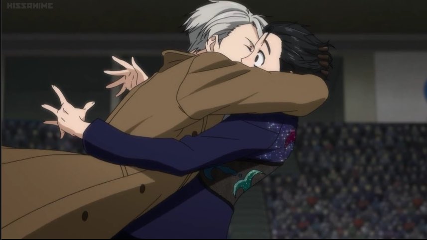 Yuri: *breathes*Viktor: Oh my fucking god you are so beautiful I love you so much come i’ll give you a hug