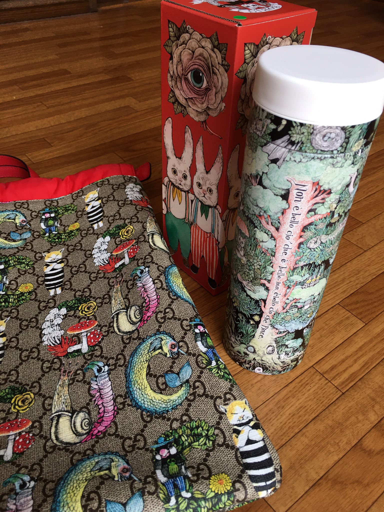 新品未使用　ヒグチユウコさん　サーモボトル　よみきかせ サーモボトル よみきかせ – ボリス雑貨店