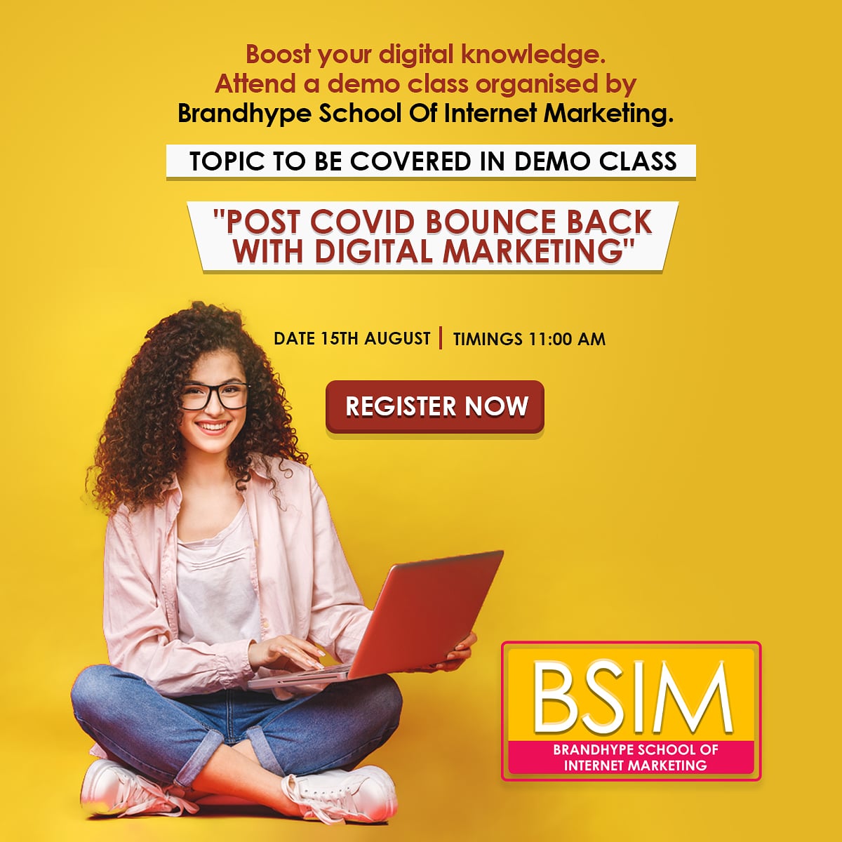 BrandhypeLive's tweet photo. Hurry up. Book your seats now
For more details visit
https://t.co/iD8dIXIasZ
or call on this number
+91 8707846860 or Email us at hello@brandhype.in
.
#digitalmarketing #onlinemarketing #seo #smm #smo #ppc #sem #onlinelearning #Brandhypelearning #marketing #job #brandhype https://t.co/6oEc6owsFN