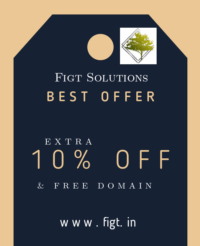 FigtSolutions's tweet image. Don&apos;t miss it @FigtSolutions 
Best offer with Best Package for all your online requirements! 
Grab first..Few hours left!! 
#webdesign
#Offers #webdesignoffers
#Deals