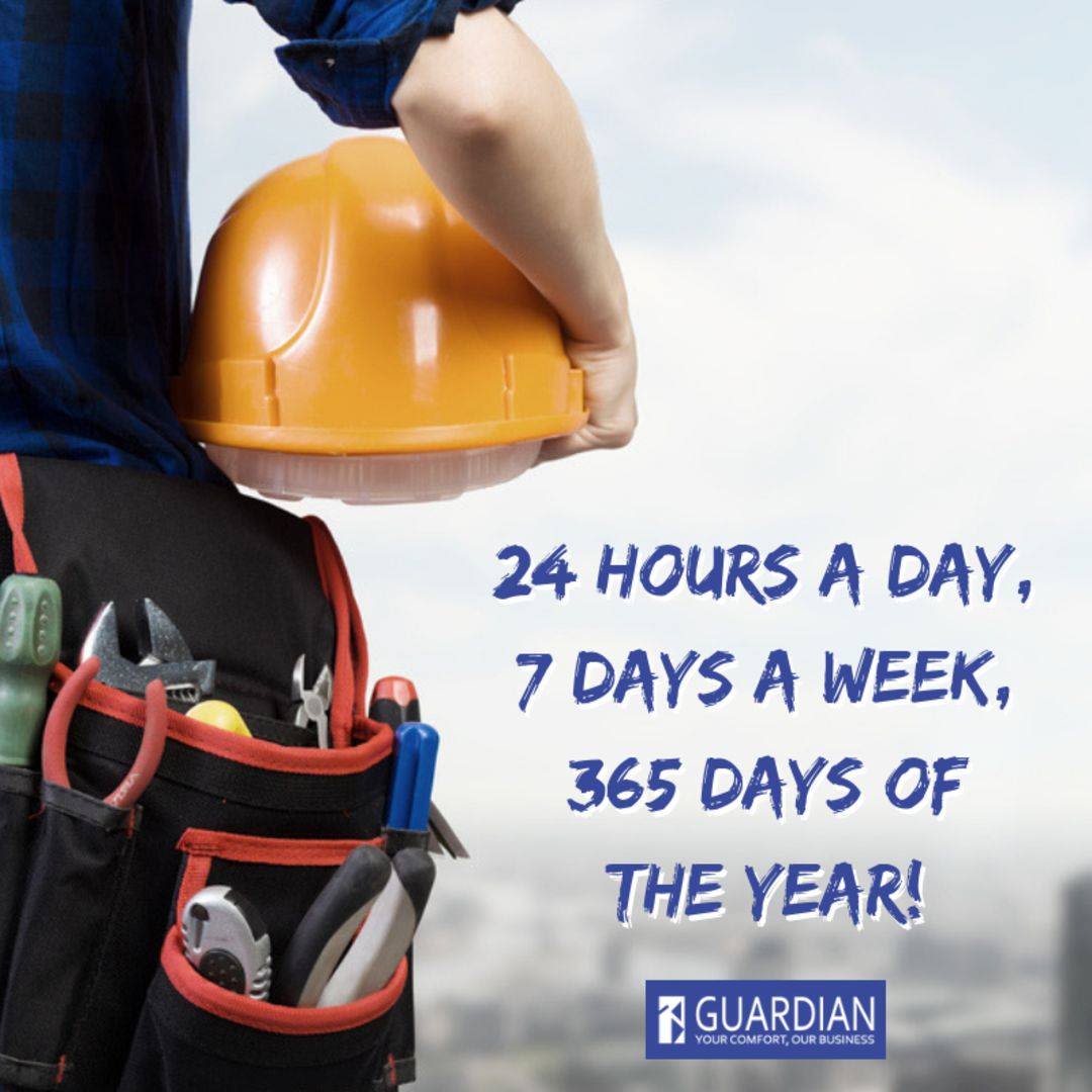 Our engineers are on call 24 hours a day, 365 days a year giving you emergency support whenever you need it! 🙌 #ServiceGuarantee

guardian.uk.com