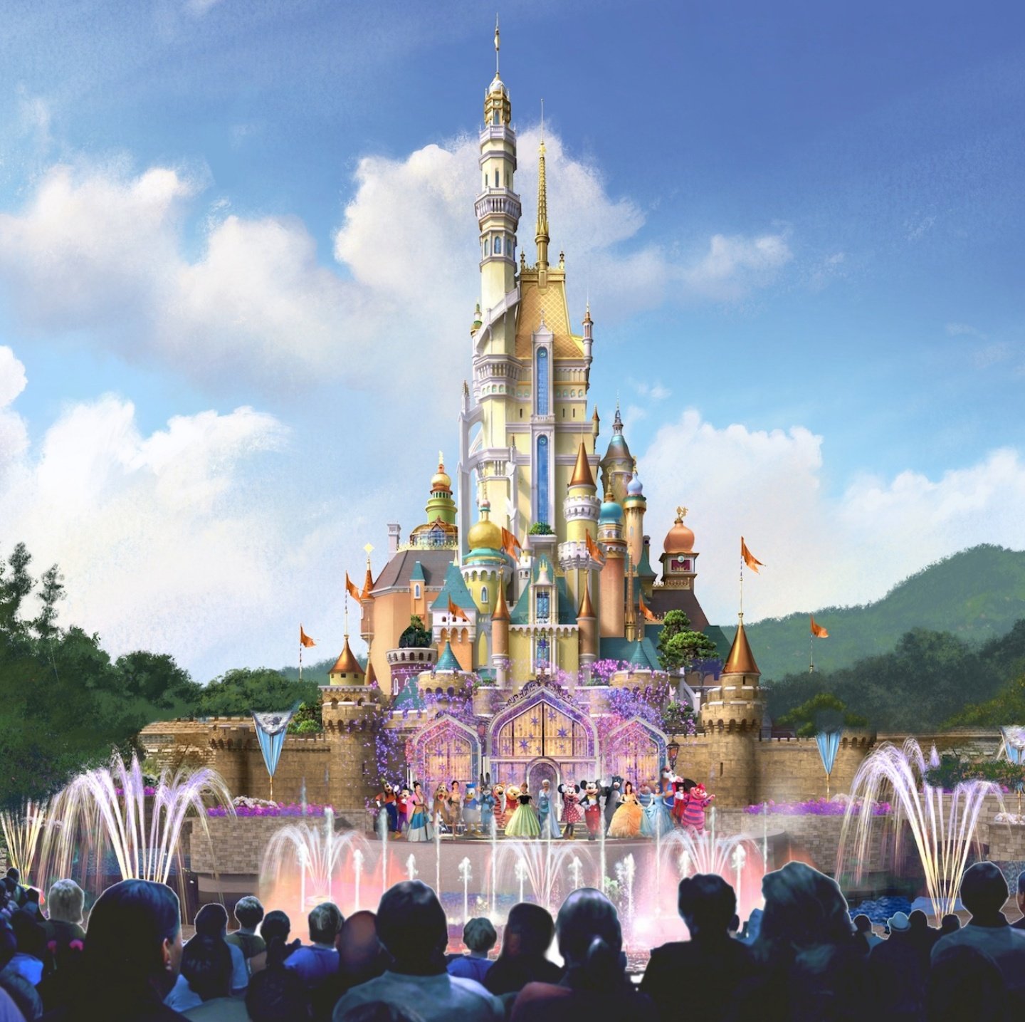とあるディズニーマニア 上海ディズニーランド 16年にオープンした ディズニーパーク Shdlのシンボルである エンチャンテッド ストーリーブック キャッスル もhkdlのお城と同様に 特定のディズニープリンセスのお城ではなく 全ての ディズニー