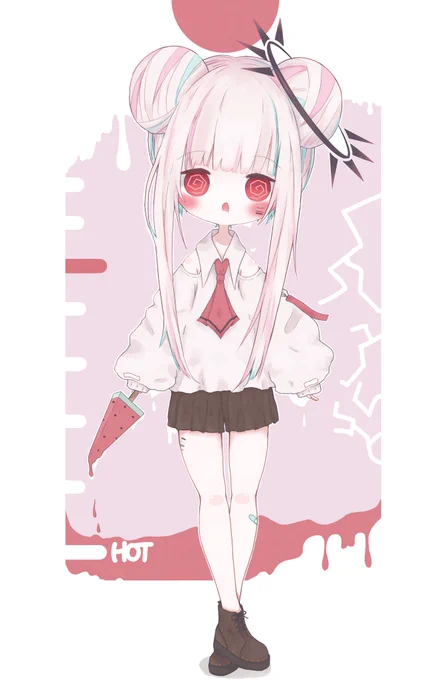 暑い 