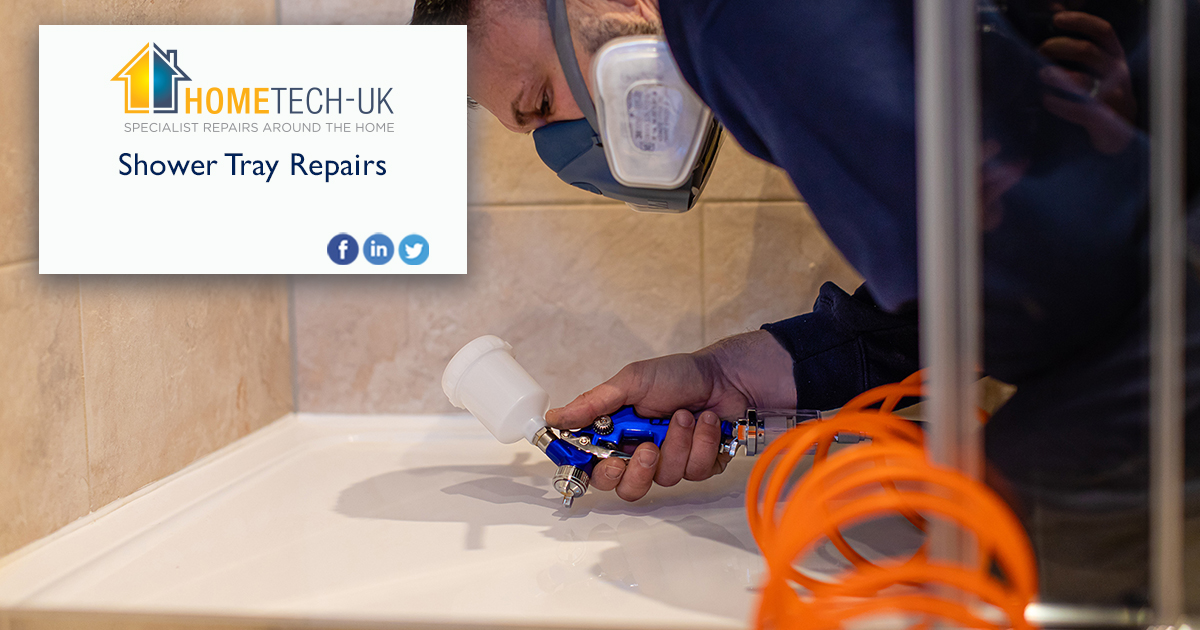 Damaged a shower tray on installation? Or had a unwanted accident in the shower? A repair will save time, money and hassle!!
#ShowerRepair #Construction #DontReplaceRepair