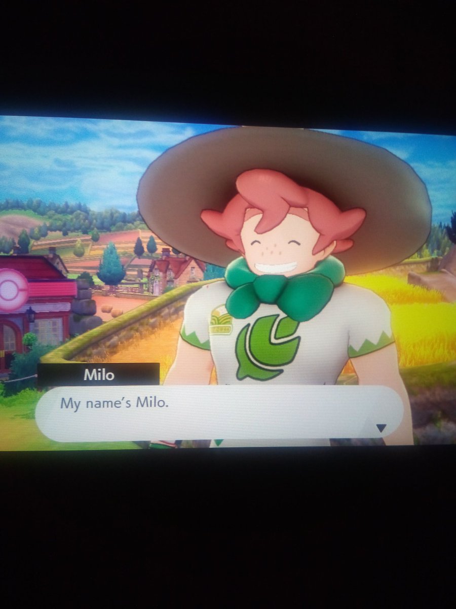 Wholesome encounter with Turffield Gym Leader Milo on Route 4