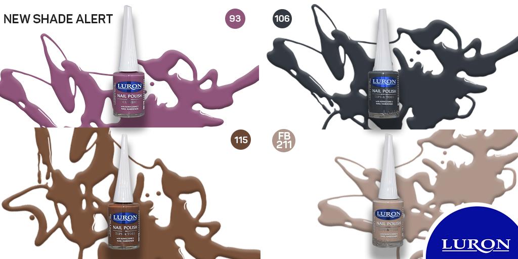 LuronOfficial's tweet image. While you're staying at home, create some magic with our fabulous new nail polish shades.

There's something for everyone!

#Luron #LuronAtHome #LuronNailedIt #LuronNailPolish #new #NailsOnFleek #Luronalltheway