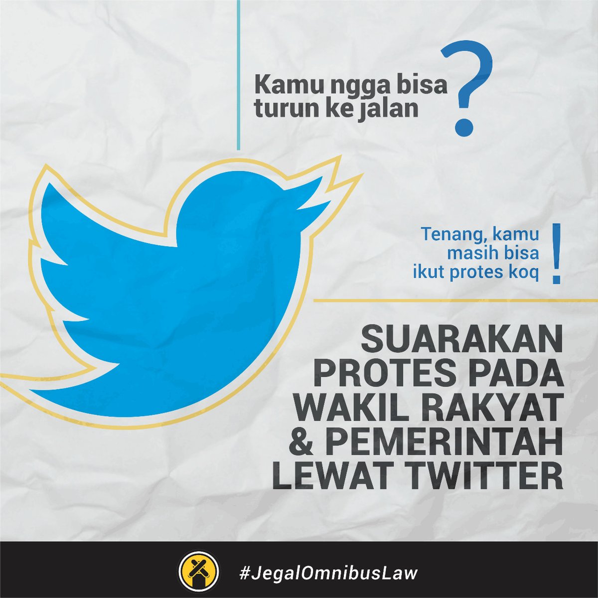 #AtasiVirusCabutOmnibus #TolakOmnibusLaw tweet media
