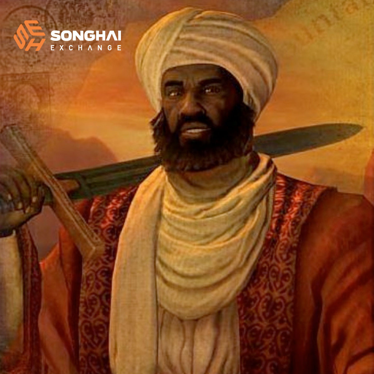 SonghaiExchange's tweet photo. #DidYouKnow about Sunni Ali the Great?

He was the first-ever king and a legendary hero in Songhai folklore and often portrayed as having magical powers. His reign was from 1464 to 1492

What legendary #African hero do you remember? 

#AfricasGlobalBank #Paymentsolution 
#Songhai https://t.co/vYEqkaLiQg