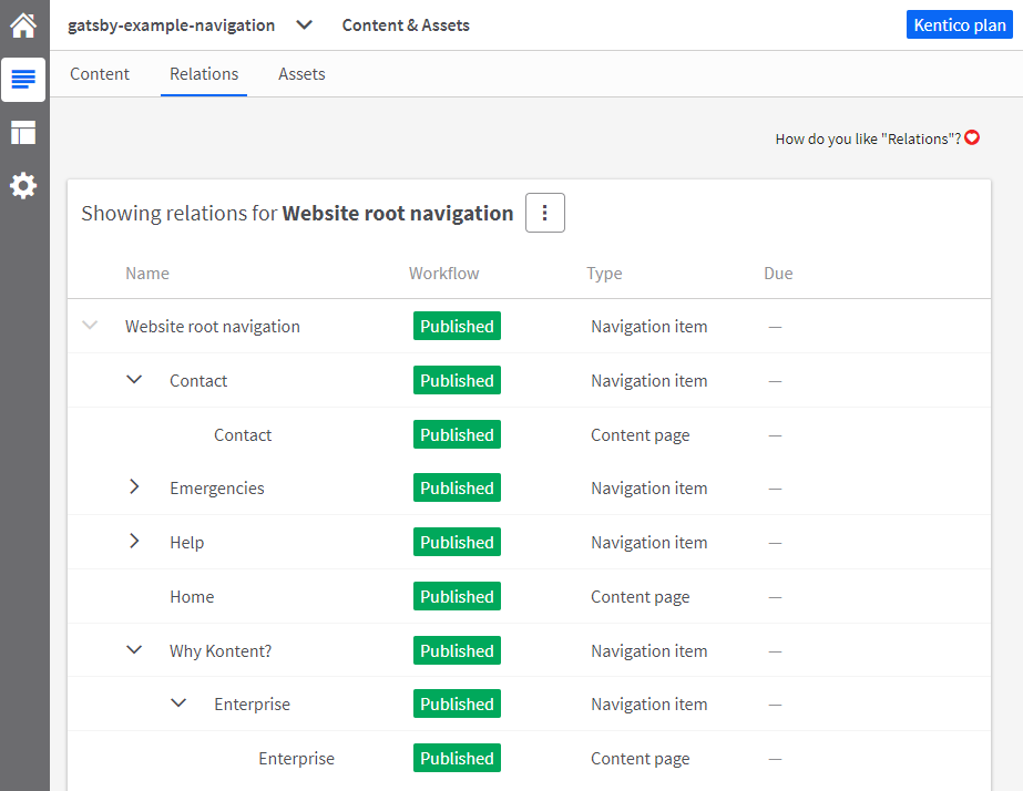 ChrastinaOndrej's tweet image. Have you been wondering how to model complex #navigation and using @GatsbyJS and @KenticoKontent?
Check out the example describing the best practices and enjoy the flexibility of decoupled content and menu.
#contentmodeling #devrel #bestpractices
bit.ly/gatsby-kontent…