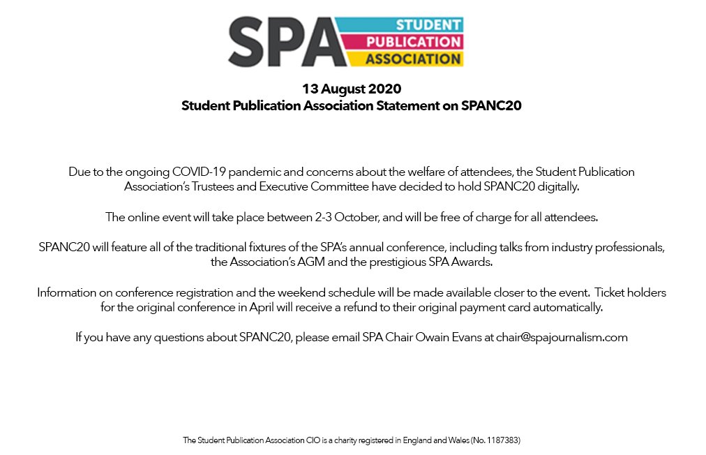 Student Publication Association tweet media