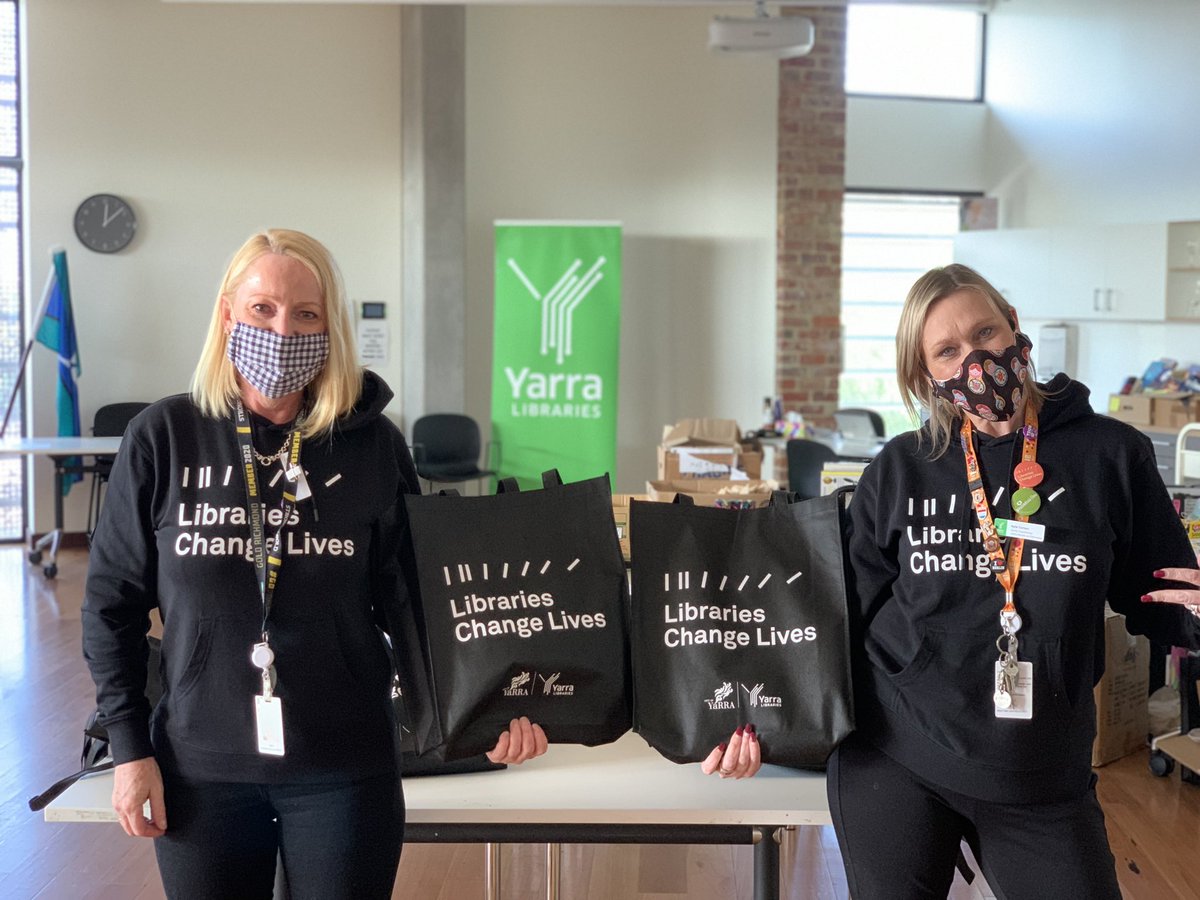kyliencarlson's tweet photo. Let’s talk libraries changing lives. Since March @YarraLibraries have delivered over 20,000 books, DVDs and magazines to public housing residents. We have delivered over 9000 meals to vulnerable community so far. This is life changing - this is #leadership #librarieschangelives https://t.co/cVMz4dBmBo