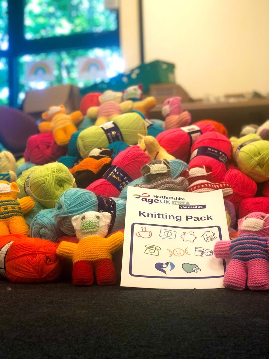 AgeUKHerts's tweet photo. This #ThankyouThursday we would like to say a HUGE thank you to @TheHaberdasher5 for providing us with donations to go towards our 'Knitting Packs'. You can find out more in the @TheVillagerMag article here 👉https://t.co/60iKpzQ5Th https://t.co/vhzxsud0XK