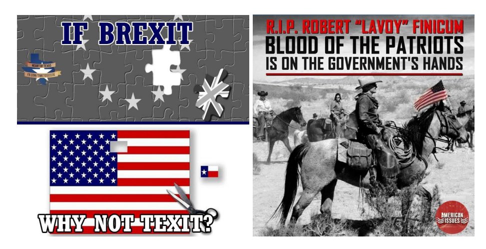 Tactic: Sow Literal DivisionThe IRA promoted secessionists & insurrectionist movements w/ accounts like "@ rebeltexas" using the hashtag  #TexitThey EVEN created real-world pro-secession demonstrations across the state by using FB events using the FB page Heart of Texas.(54)