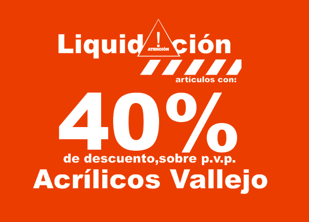 tobarixlugo's tweet photo. Últimos días para poder comprar pinturas acrílicas de Vallejo a un precio insuperable!!!!!! https://t.co/71aFmM2dj8