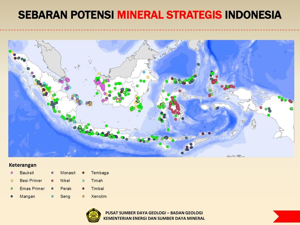 Kesadaran pemerintahan Jokowi akan peran penting mineral bumi bagi kemajuan Indonesia telah menempatkan banyak negara maju yang sangat tergantung pada tersedianya mineral langka menjadi kesulitan.