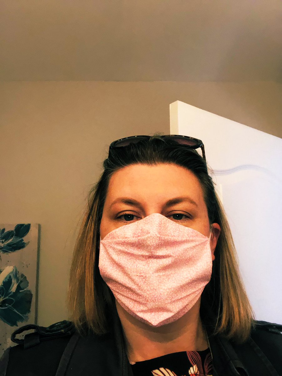 I accept your challenge <a href="/SandyG416/">Sandy Ghantous</a>  Wear a mask; be a part of the solution not the problem #wereinthistogether #WeGotThis I challenge <a href="/vittoriop19/">Vittorio Pellegrino</a> <a href="/SandraDampolias/">Sandra Dampolias</a> <a href="/fredlovespink/">Frederica</a> to post a mask selfie and challenge others.