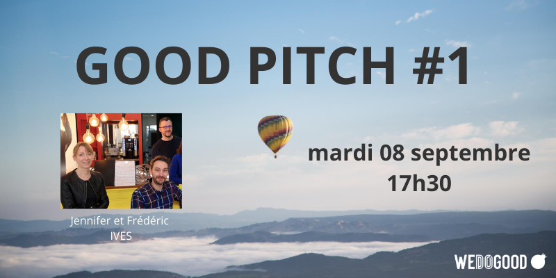 wedogood_co's tweet photo. Vous faites quoi le 8 septembre ? 👋
@IVES_incubator le parcours complet pour créer son entreprise vous donne rendez-vous pour le 2ème GOOD Pitch de WE DO GOOD !

Venez rencontrer et poser vos questions à Jennifer et Frédéric ! 🎤
Pour vous inscrire 👉  https://t.co/Z6Oz8ORMGJ https://t.co/3h6rhjDvRZ