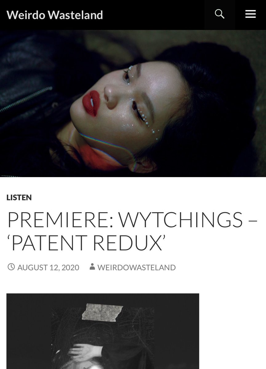 jenny (@wytchings) on Twitter photo Also yesterday’s premiere write-up by <a href="/weirdowasteland/">Weirdo Wasteland</a> was very generous and kind. Thank you 💧❤️ weirdowasteland.com/2020/08/12/pre… Also yesterday’s premiere write-up by <a href="/weirdowasteland/">Weirdo Wasteland</a> was very generous and kind. Thank you 💧❤️ weirdowasteland.com/2020/08/12/pre…