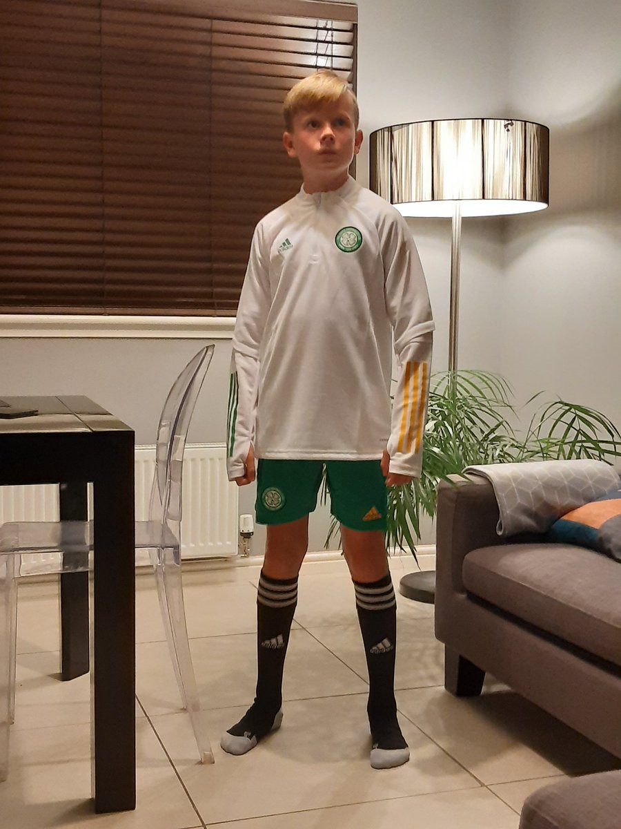 Jack picked up his new Training Kit tonight! So excited for training next week