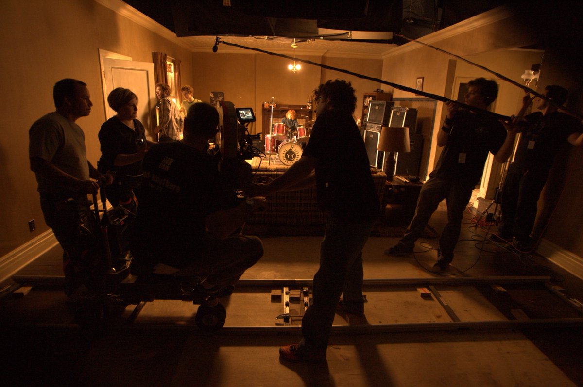 3rd April, 2009, Cinespace Studios, Toronto. Shooting the opening sequence.  #ScottPilgrimIs10