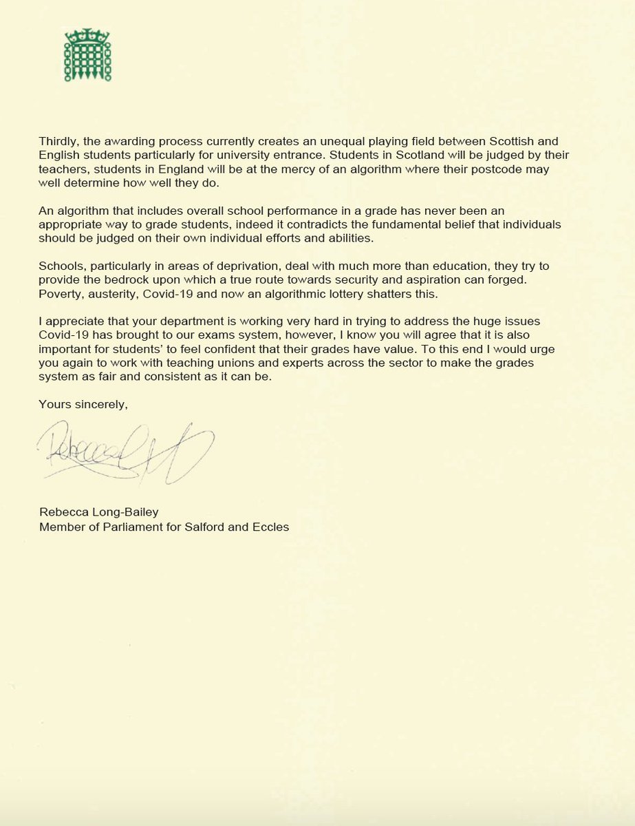 Rebecca Long-Bailey tweet media