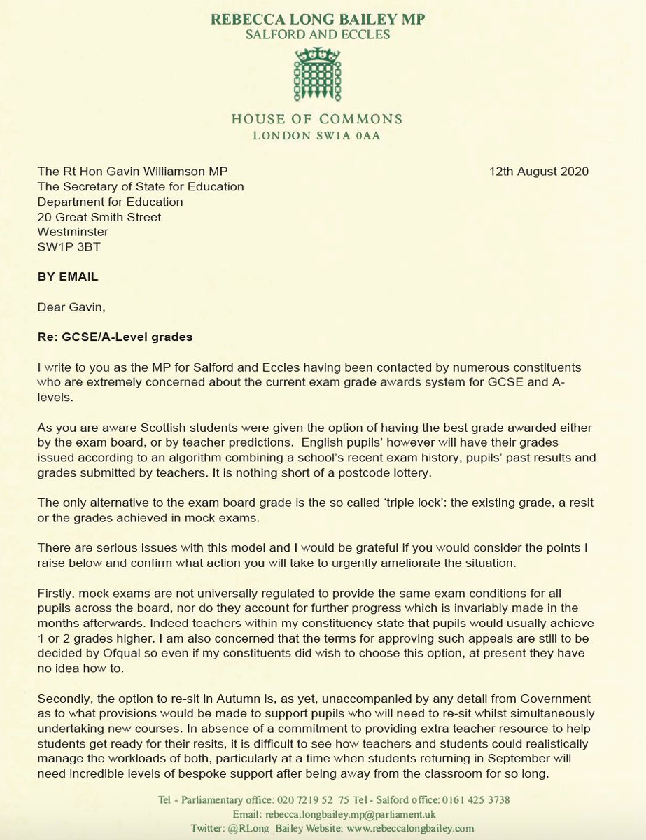 Rebecca Long-Bailey tweet media