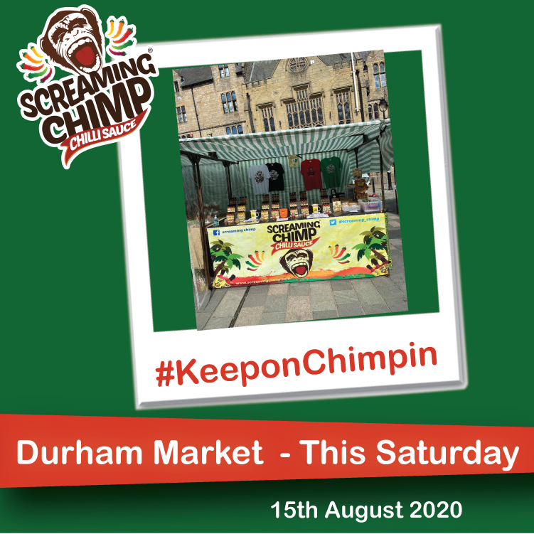 screaming_chimp's tweet image. WE ARE BACK

We will be at Durham Market this Saturday the 15th August - selling all our sauceome sauces and merchandise! 9am to 4pm

Keep on Chimpin’ at screamingchimp.com

#orderonline #websiteorders #keeponchimpin #durhammarket #durhammarketplace #landofthescreamingchimps