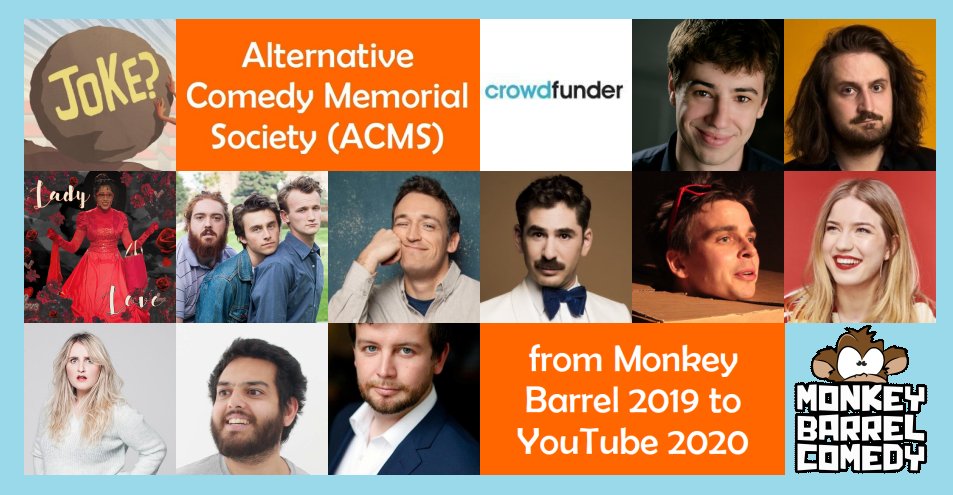 TODAY | YouTube Premiere, midday (UK time) | FREE | #EdFringe 2019 Show #4 REPLAY | youtube.com/watch?v=KV2TKE… | online for 24 hours | w/ <a href="/turlygod/">thom tuck. purveyor of fine comedy.</a> &amp; <a href="/JozNorris/">Joz Norris</a>, plus <a href="/ajholmesmusic/">AJ Holmes 🦦</a>, Amrita Dhaliwal, Business Casual, AND MORE

Please support <a href="/BarrelComedy/">Monkey Barrel Comedy</a>: crowdfunder.co.uk/monkey-barrel-…